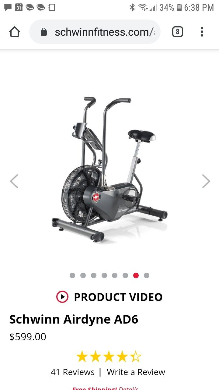 Schwinn Airdyne AD6