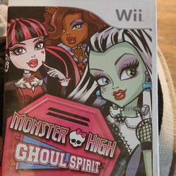 Wii Monsters high game