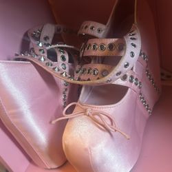 Pink Ballet Platforms 