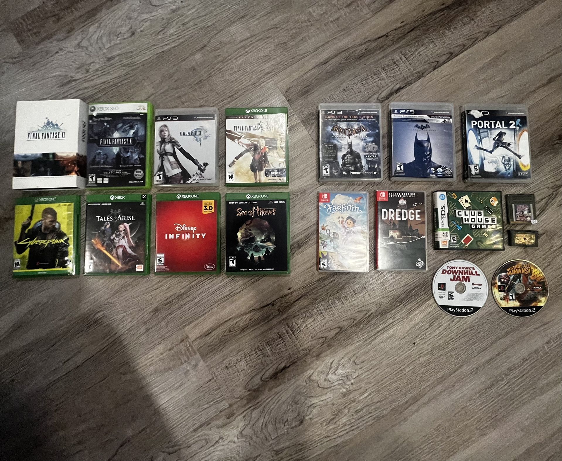 Various Games - buy complete or individuals 