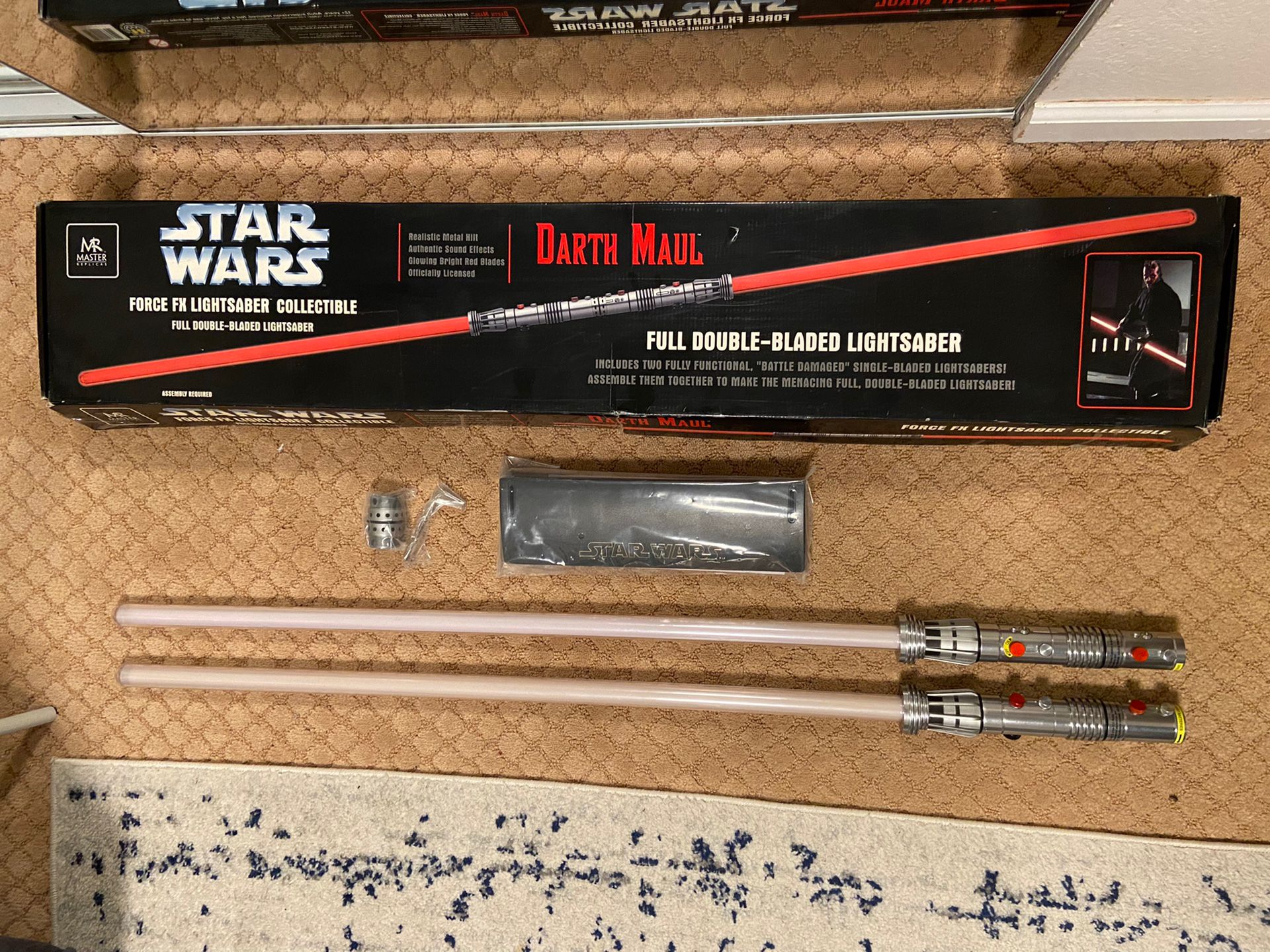 2006 Master Replicas Darth Maul Double Bladed Lightsaber