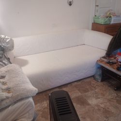 White Foam Sofa