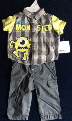 New z piece Disney set-size 3-6 months