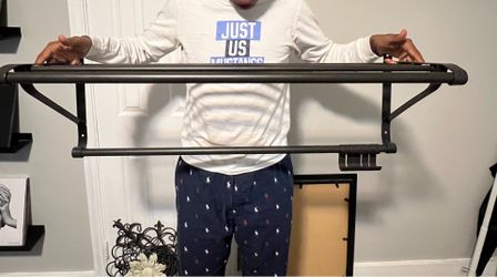 Metal Laundry Shelf
