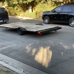 Flatbed Car Hauler Trailer Both Items Available 