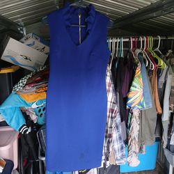Blue dress size 4