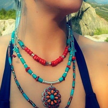 On Sale! Turquoise Necklace