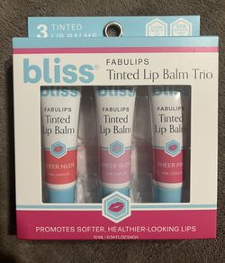 Bliss Fabulips Tinted Lip Balm Treatment New 