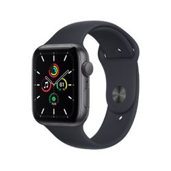 Apple Watch “SE 2” black aluminum 44 mm