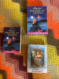 Mermaids and Dolphins Oracle Cards 44 cards + Book - Complete