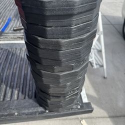 1” PLATES 16x5 LBS TOTAL 80 LBS $130