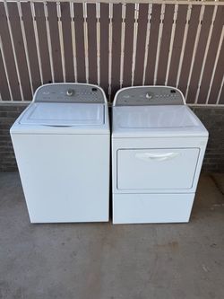 Washer and dryer