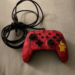 Pikachu Wired Nintendo Switch Controller 