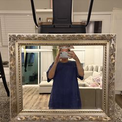 Rustic wall mirror