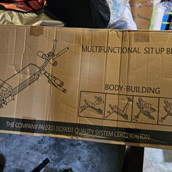 Multi Functional Sit Up Bench Bew In The Box Never Opened 