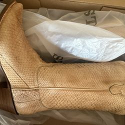 Stetson Women Python Boots