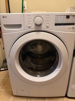 LG WM3400CW 4.5 cu. ft. Ultra Large Front Load Washer