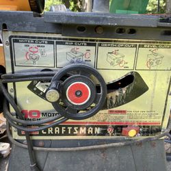 Craftsman Saw Table 