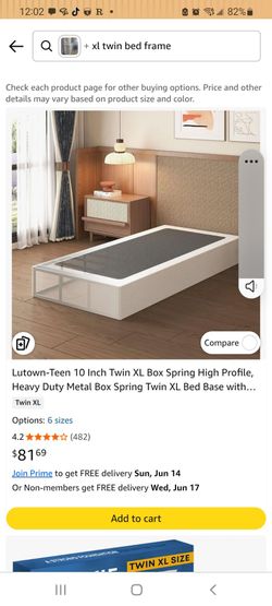 Twin box springs new