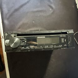 Kenwood Car Stereo 