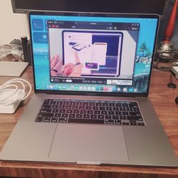 16in Apple MacBook Pro, Core i9, 500GB, 32gb ram, Radeon Pro, Newest MacOS