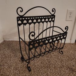 Vintage Magazine Rack 