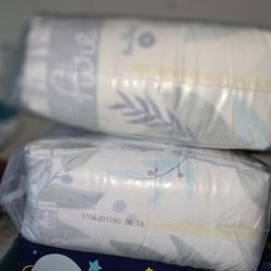 Pampers Pure Size 4 (1 Open Bag, 1 Sealed) 57ct