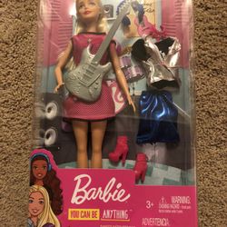 Barbie, you can be anything. Musician.￼