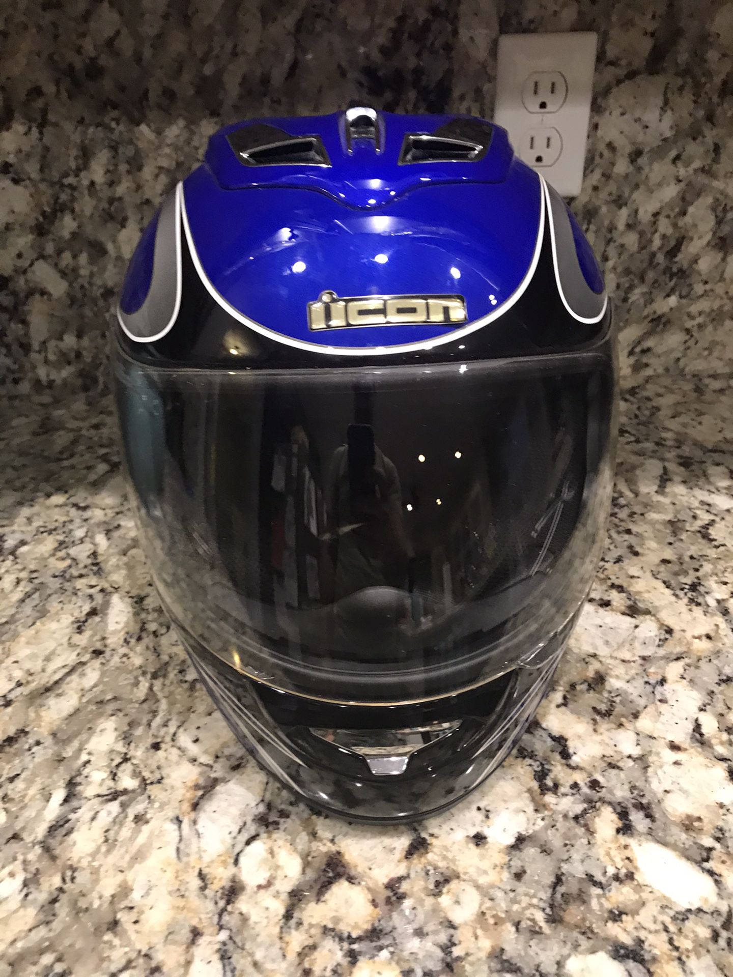 Icon Mainframe Halo Motorcycle Helmet