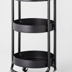 3 Shelf Metal Cart