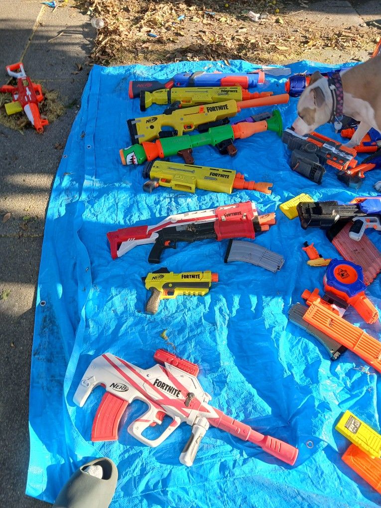 Fortnight Nerf guns And regular Regular nerf guns