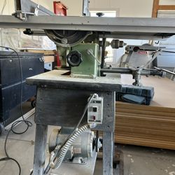Inca 259 table saw with Mortis attachment