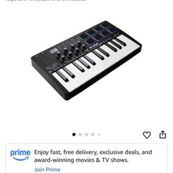 M-VAVE 25-Key USB MIDI Keyboard Controller