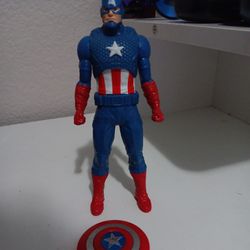 Captain America Action Figure With Shield