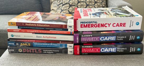 Paramedic school books