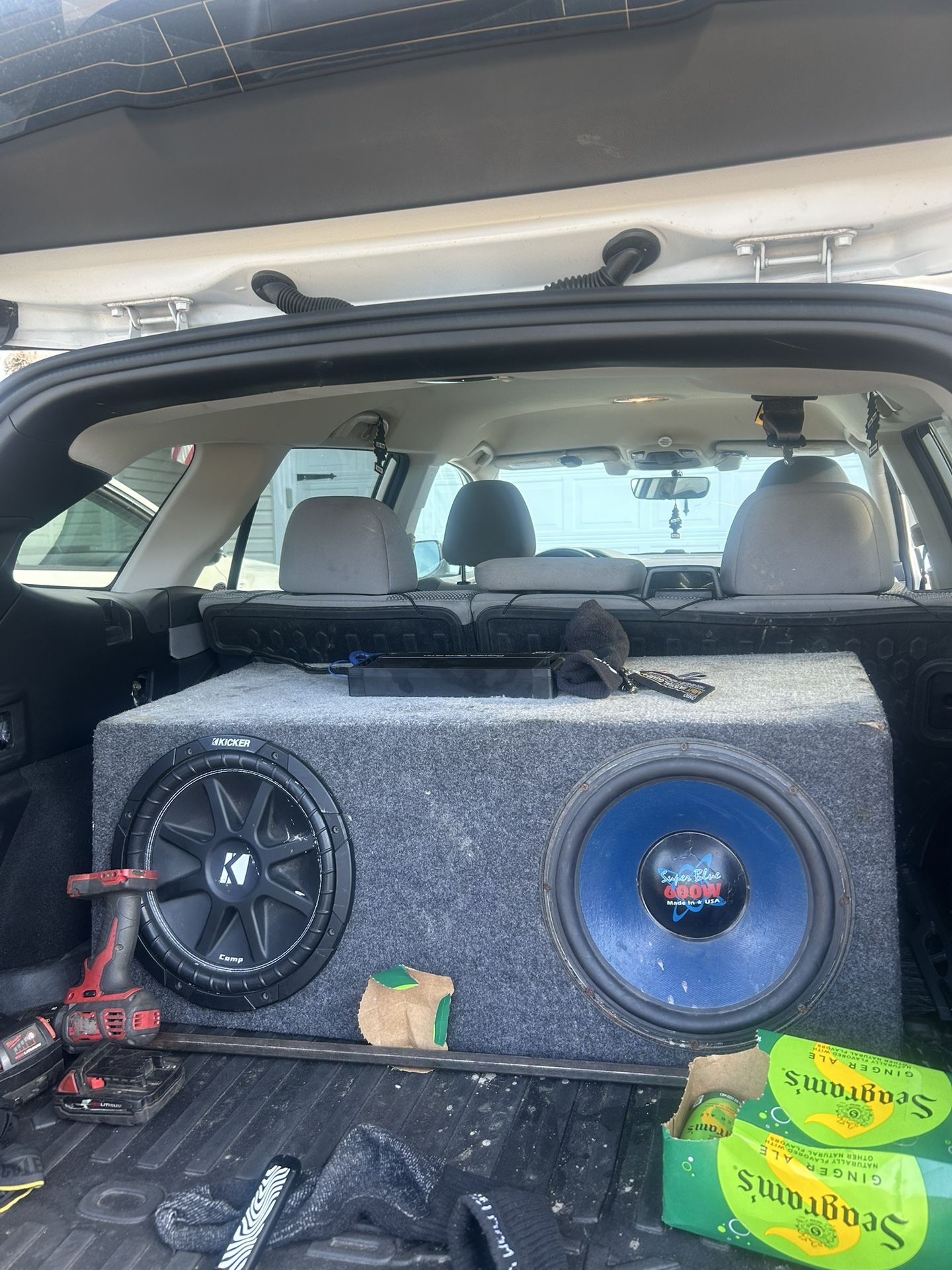 Fully wired subwoofers