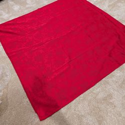 Red Tablecloth