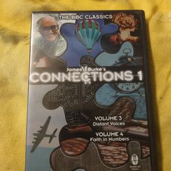 BBC James Burke Connections One Volumes 3 And 4 Works Great