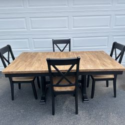 Refinished Hardwood Table