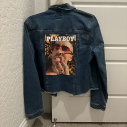 Bad Bunny Denim Jacket Size (L)