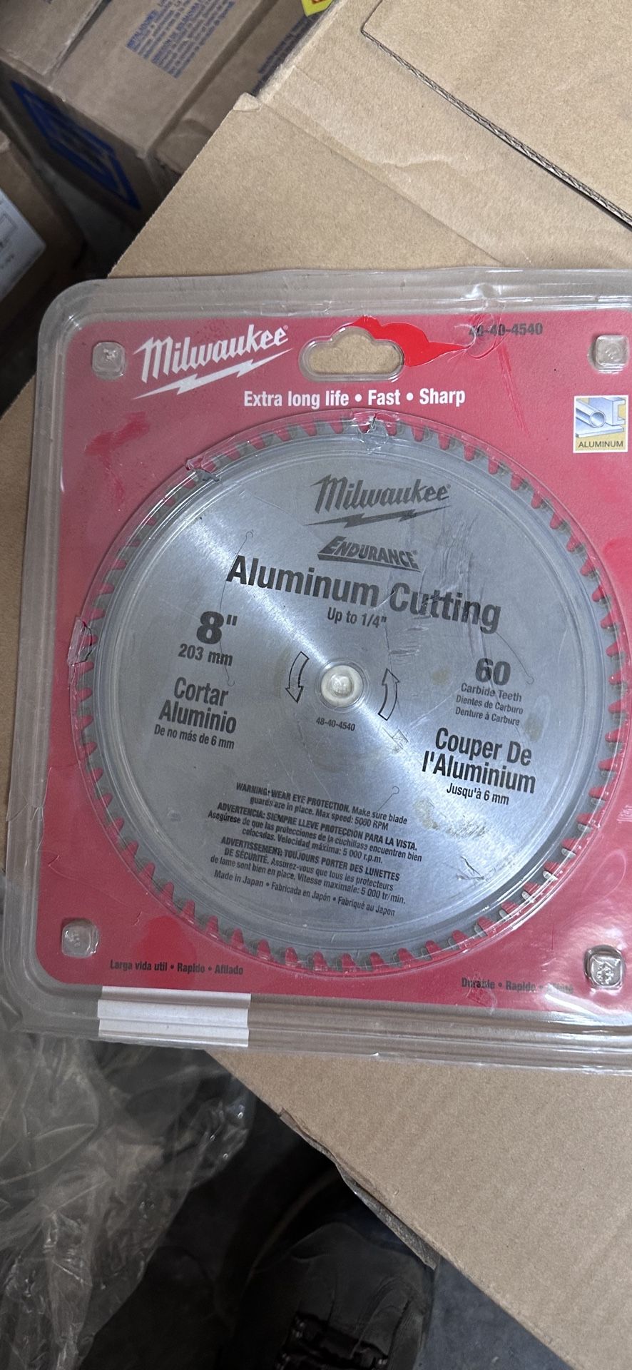 MILWAUKEE CUTTING BLADE
