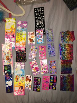 Lisa Frank stickers vintage