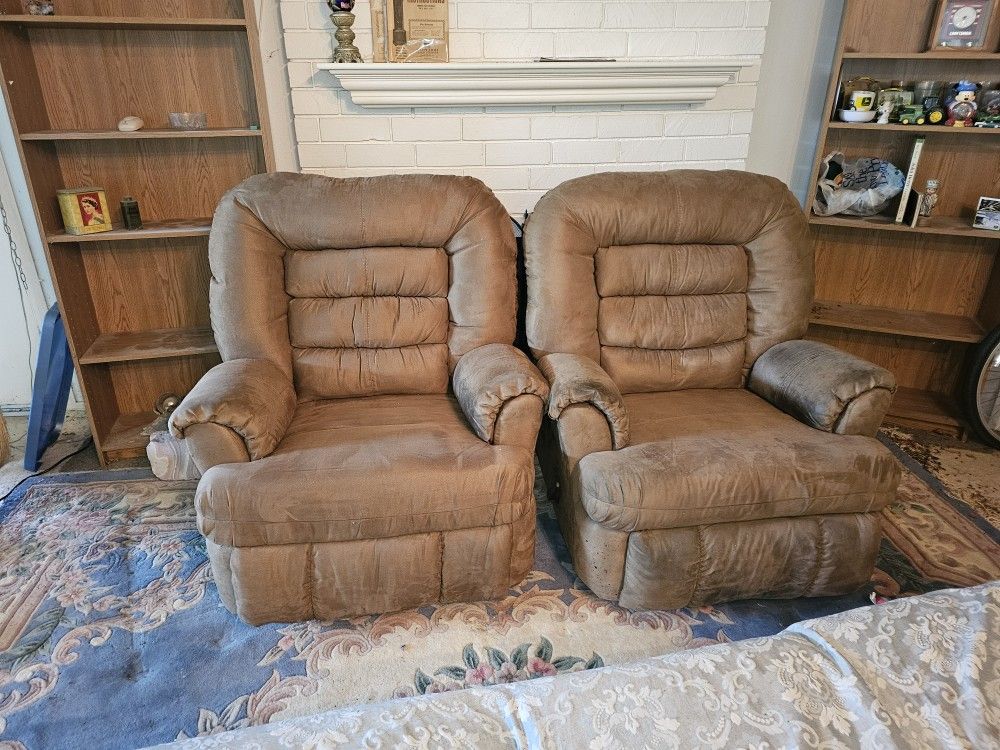Microfiber Rocking Recliner