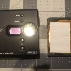 Excellent Sony MZ-NE410 MDLP Net MD Walkman Recorder / Player w/ blank disc