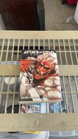 Attack on Titan book bundle 123