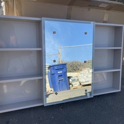 New Medicine Cabinet w/light