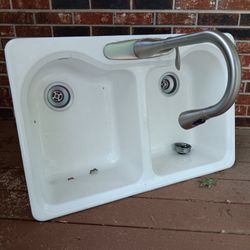 Used Double Sink