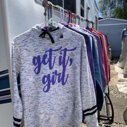 Hoodies: Girls & Women’s. $4.00. Each.  Chino, Ca
