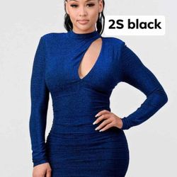 New Women's Dress Size Small Only Available In Black 