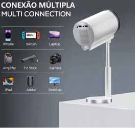 SALANGE X5 Smart Projector 1080P Android 13 WiFi Bluetooth
